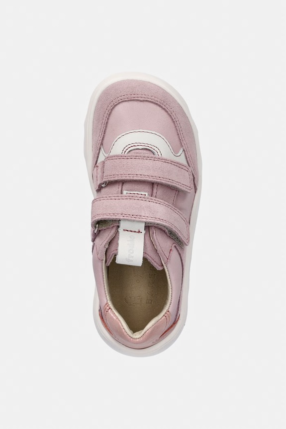 Froddo sneakersy skórzane dziecięce ZERU SPRING BAREFOOT różowy G3130264.25.30.G