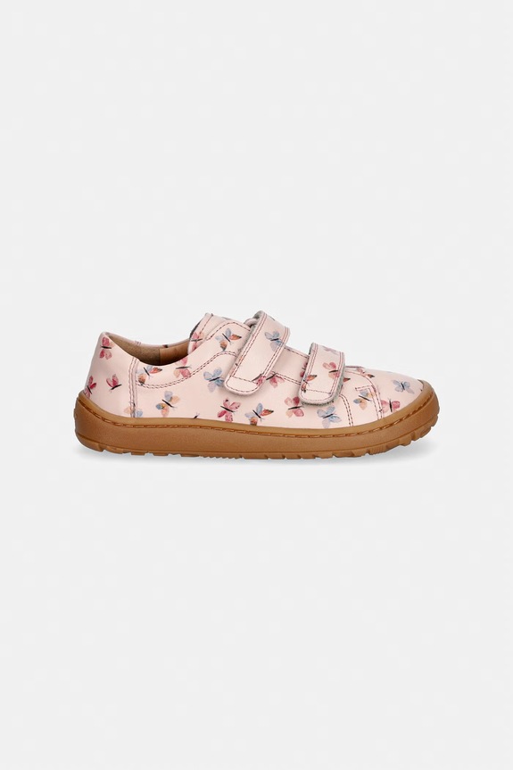 Froddo półbuty dziecięce skórzane BAREFOOT BAZE G3130284.25.30 różowy SS26