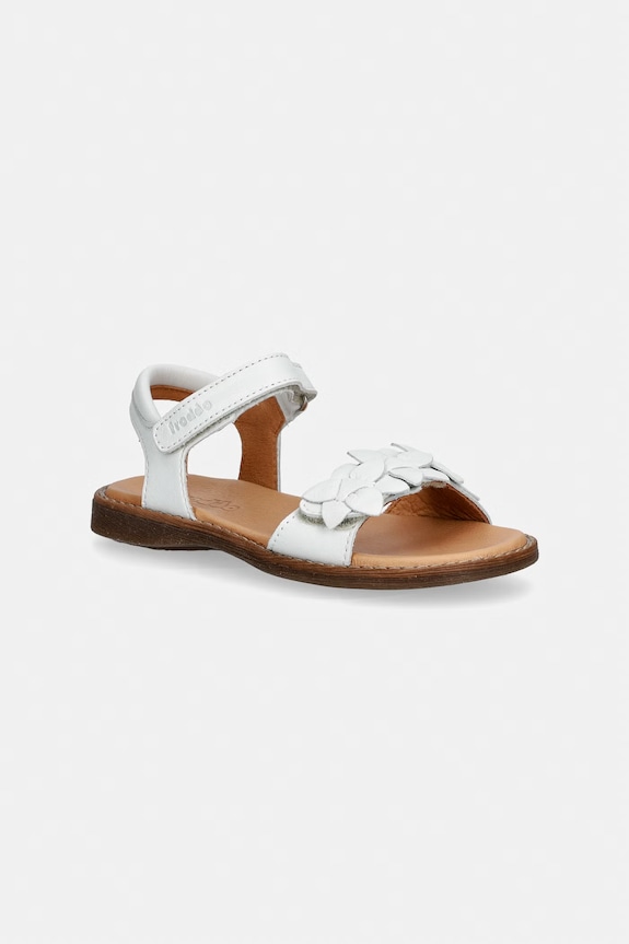 Froddo σανδάλια Παιδικά δερμάτινα LORINE FLOWERS γκρί G3150251.25.30