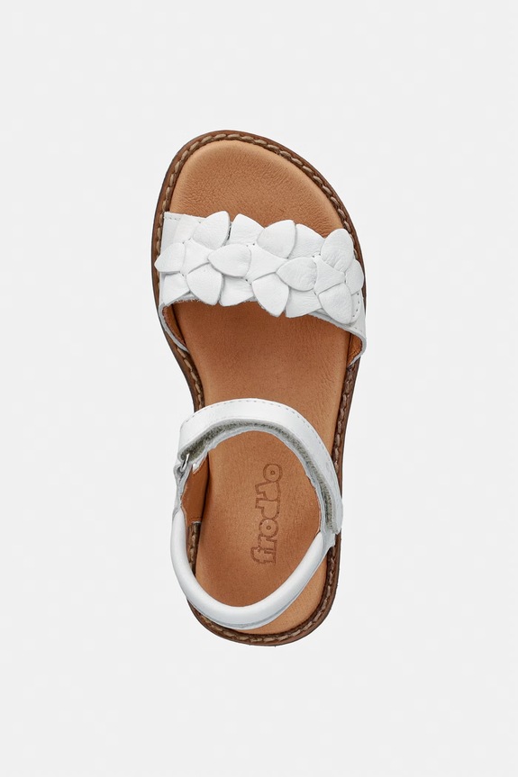 Froddo σανδάλια Παιδικά δερμάτινα LORINE FLOWERS γκρί G3150251.25.30