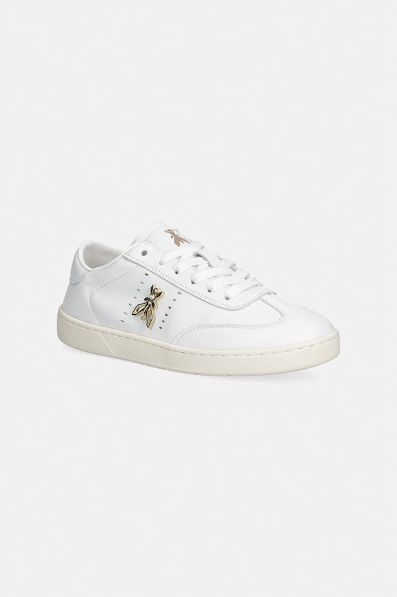 Patrizia Pepe sneakers pentru copii, din piele alb PPJ361
