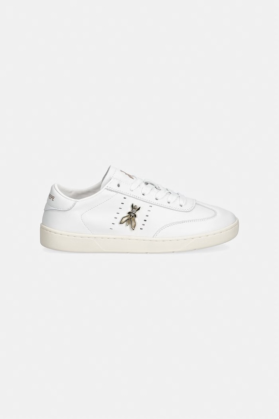 Patrizia Pepe sneakers pentru copii, din piele PPJ361 alb SS26