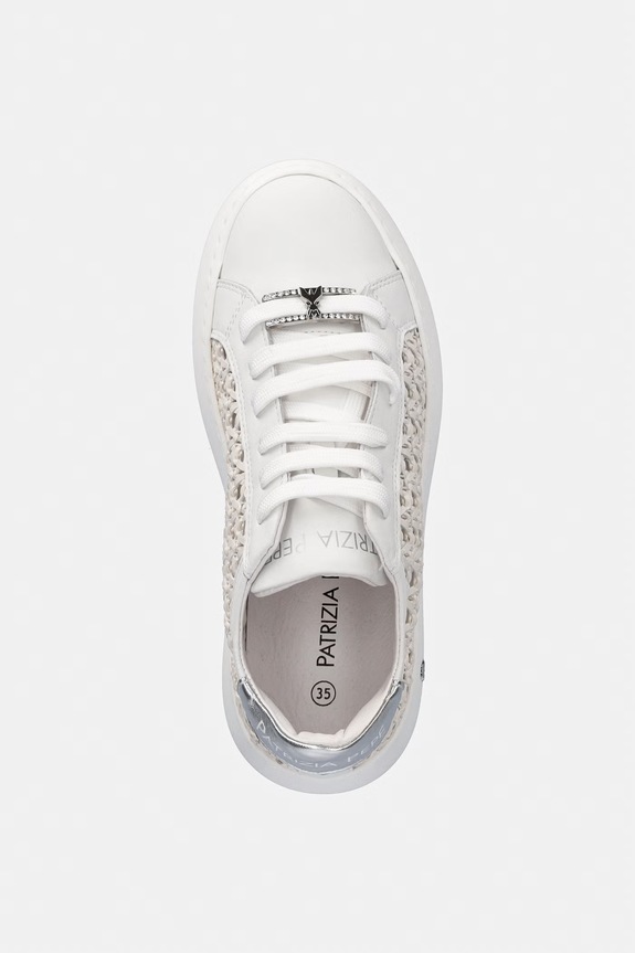 Patrizia Pepe sneakersy dziecięce biały PPJ351