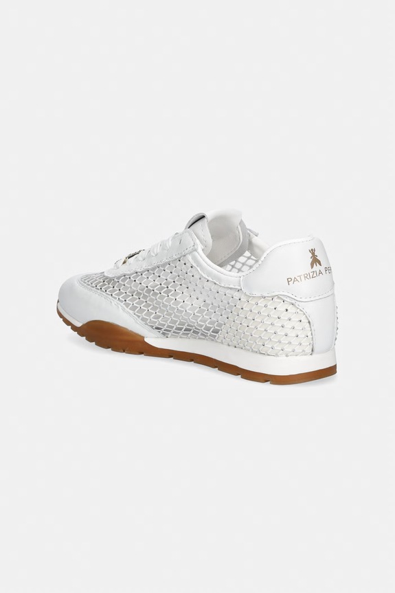 Fete Patrizia Pepe sneakers pentru copii PPJ364 alb