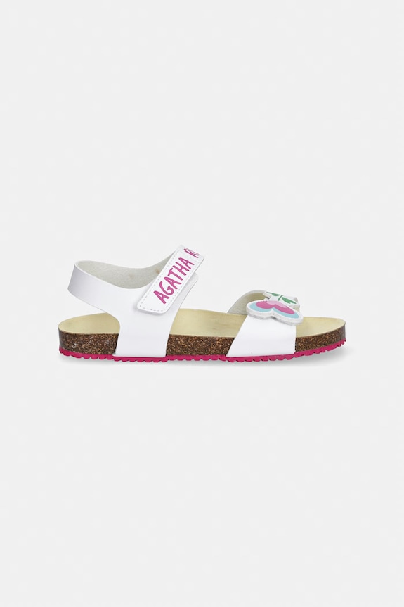 Dziewczynka Agatha Ruiz de la Prada sandały dziecięce 262979.28.34 biały