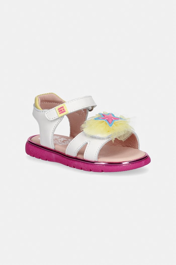 Agatha Ruiz de la Prada sandały dziecięce skórzane biały 262960.22.23