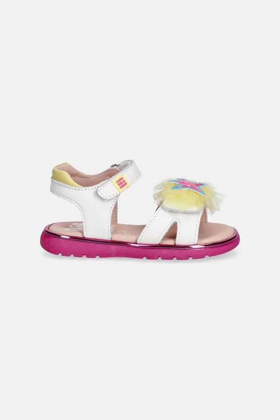Agatha Ruiz de la Prada sandały dziecięce skórzane 262960.22.23 biały SS26