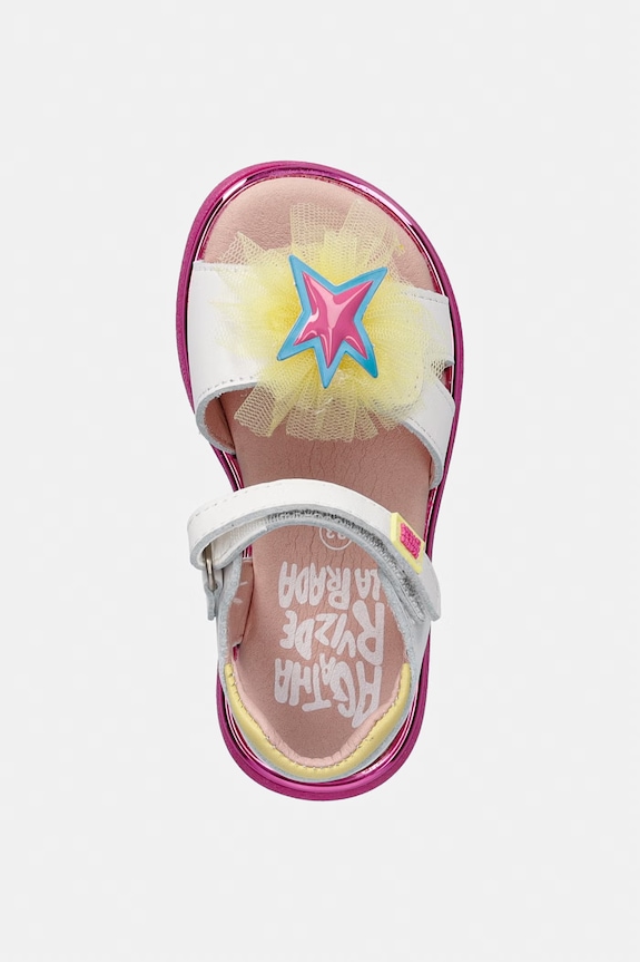 Agatha Ruiz de la Prada sandały dziecięce skórzane biały 262960.22.23