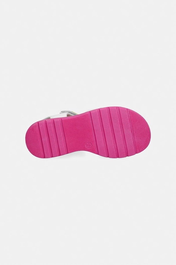 Agatha Ruiz de la Prada sandale pentru copii, din piele 262960.24.27 alb