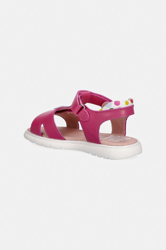 Dziewczynka Agatha Ruiz de la Prada sandały dziecięce skórzane 262961.28.30 różowy
