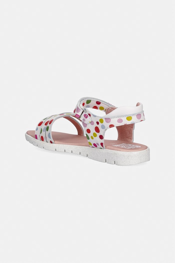 Fete Agatha Ruiz de la Prada sandale copii din piele 262962 alb