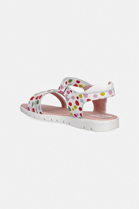 Fete Agatha Ruiz de la Prada sandale copii din piele 262962 alb