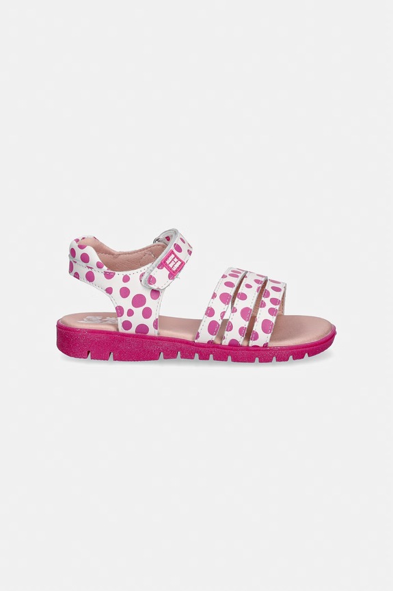 Agatha Ruiz de la Prada sandale copii din piele 262962 roz SS26