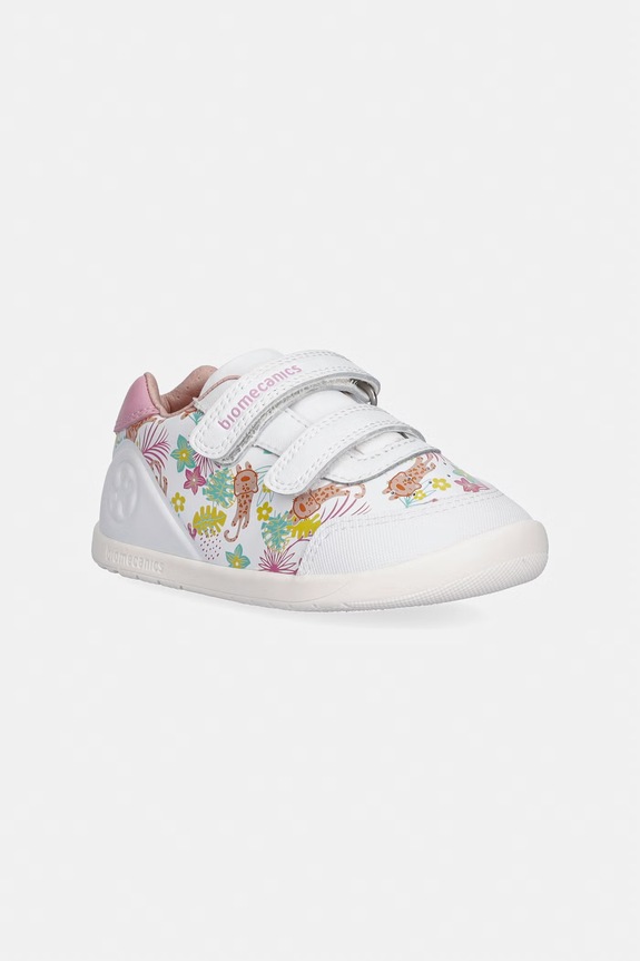 Biomecanics sneakersy skórzane dziecięce niska biały 262156.19.23