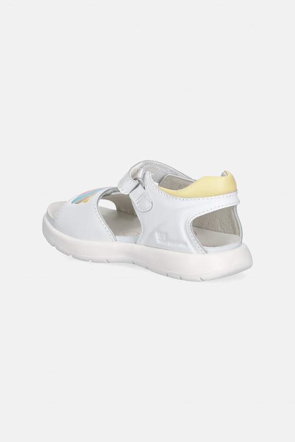 Dziewczynka Biomecanics sandały dziecięce skórzane 262210.24.27 biały