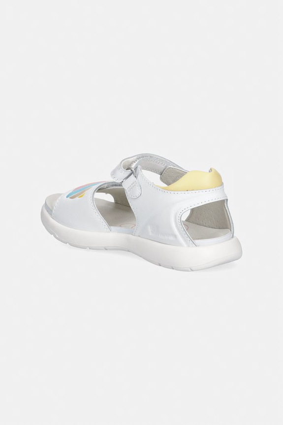 Dziewczynka Biomecanics sandały dziecięce skórzane 262210.28.32 biały
