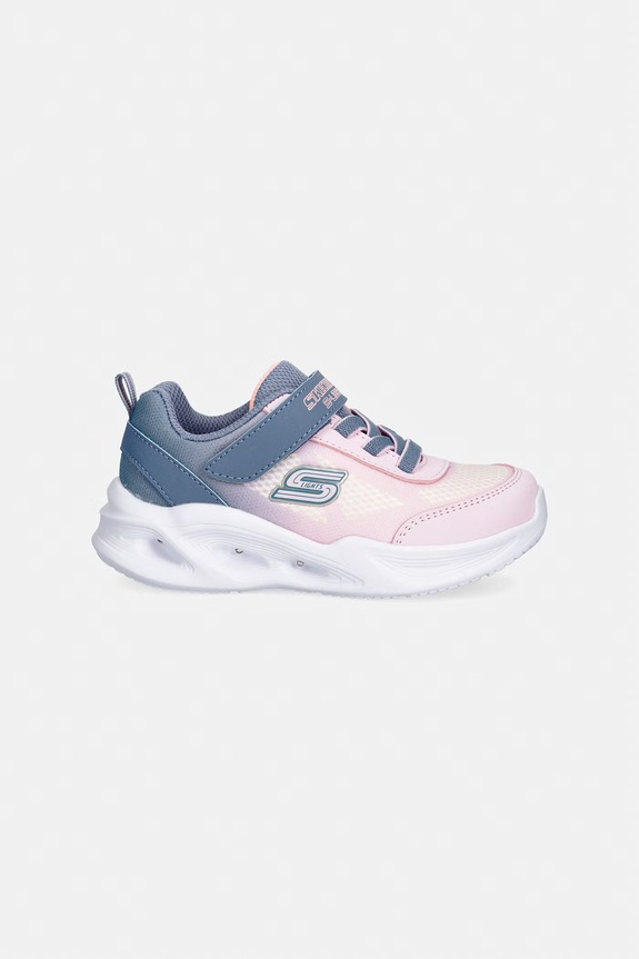 Skechers SKECHERS SOLA GLOW - OMBRE DE sneakersy dziecięce 303714N różowy SS26