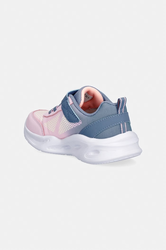 Dziewczynka Skechers SKECHERS SOLA GLOW - OMBRE DE sneakersy dziecięce 303714N różowy