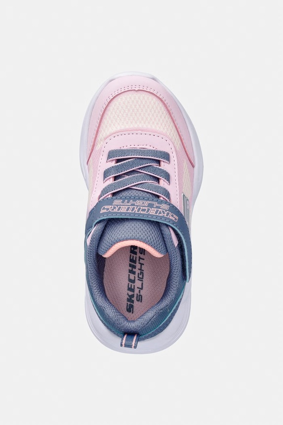 Skechers SKECHERS SOLA GLOW - OMBRE DE sneakersy dziecięce różowy 303714N