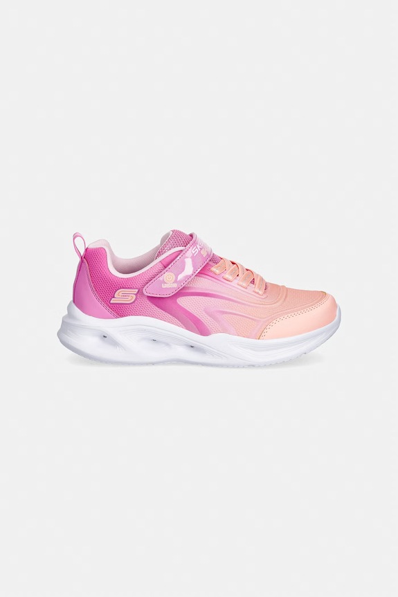 Skechers SKECHERS SOLA GLOW maro adidași copii 303713L roz SS26