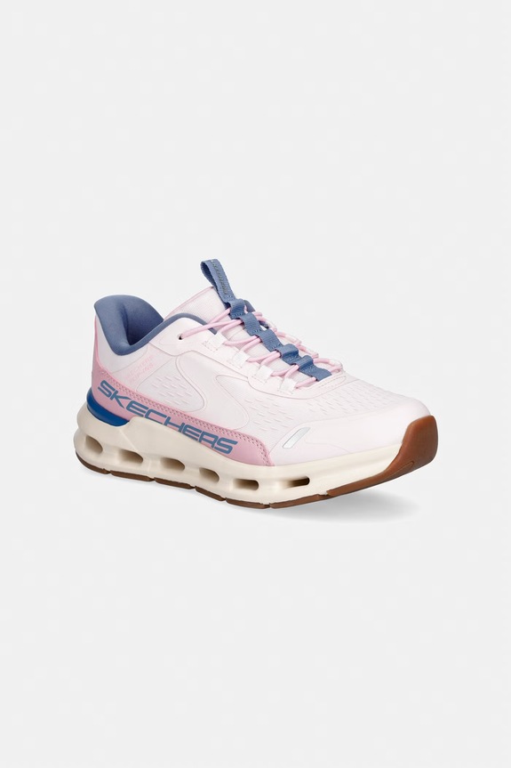 Detské tenisky Skechers GLIDE-STEP + - VISTA LANE textilný ružová 303654L.G