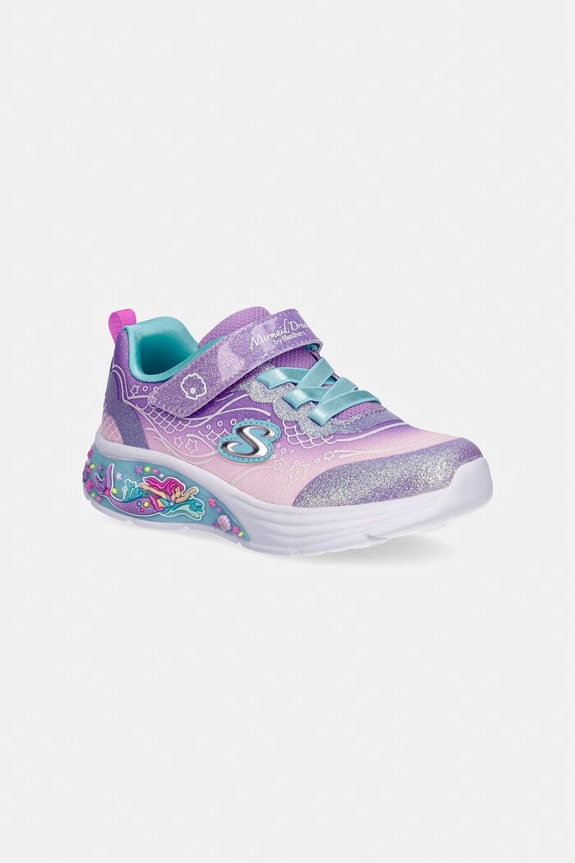 Skechers MY DREAMERS - LIL MERMAID sneakersy dziecięce fioletowy 303061N