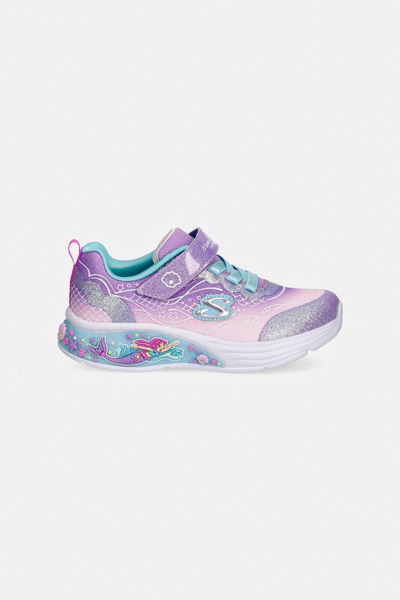 Skechers MY DREAMERS - LIL MERMAID sneakersy dziecięce 303061N fioletowy SS26