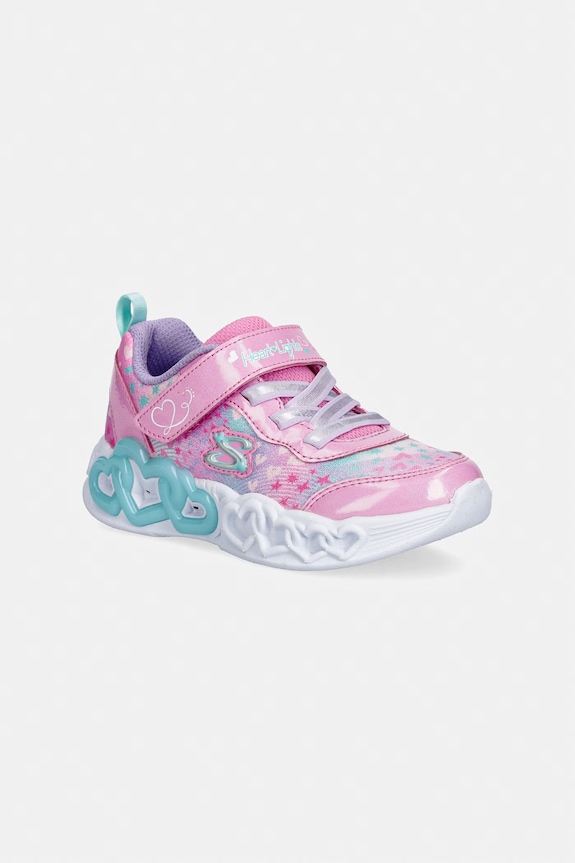 Skechers INFINITE HEART LIGHTS - HEART sneakers copii roz 303261N