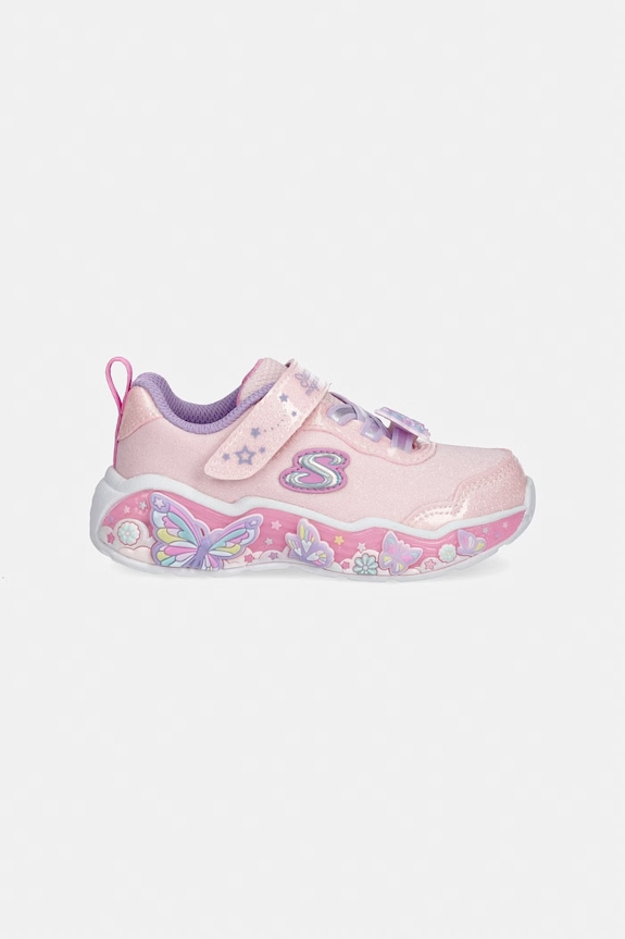 Skechers S LIGHTS LIL BUTTERFLY BLISS sneakers copii 303066N roz SS26