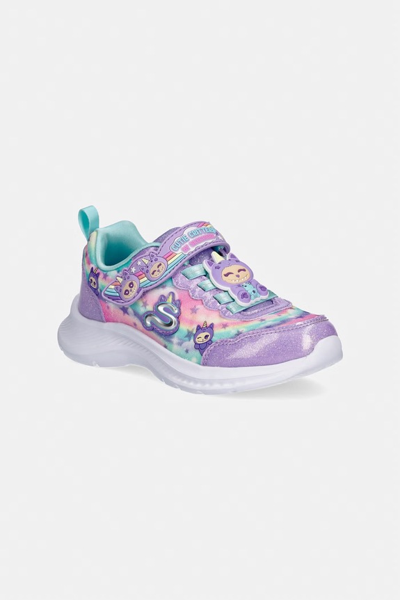 Skechers JUMPSTERS - CUTIE CRITTERS sneakers boty dětské fialová 302363L
