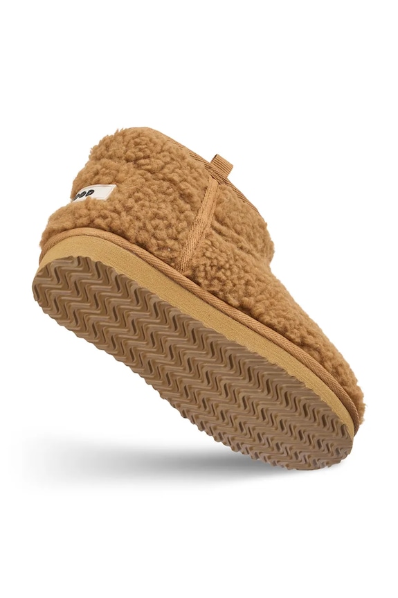 Κοριτσίστικα Παιδικές μπότες χιονιού Liewood Alban Pile Shoes LW20799 καφέ