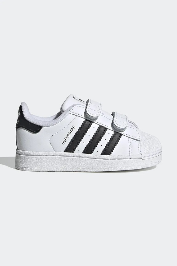 adidas Originals sneakersy dziecięce SUPERSTAR II imitacja skóry licowej biały JI3990