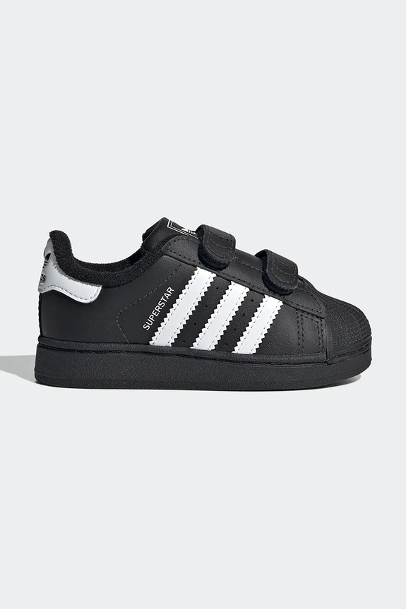 adidas Originals sneakersy dziecięce SUPERSTAR II imitacja skóry licowej czarny JI3991