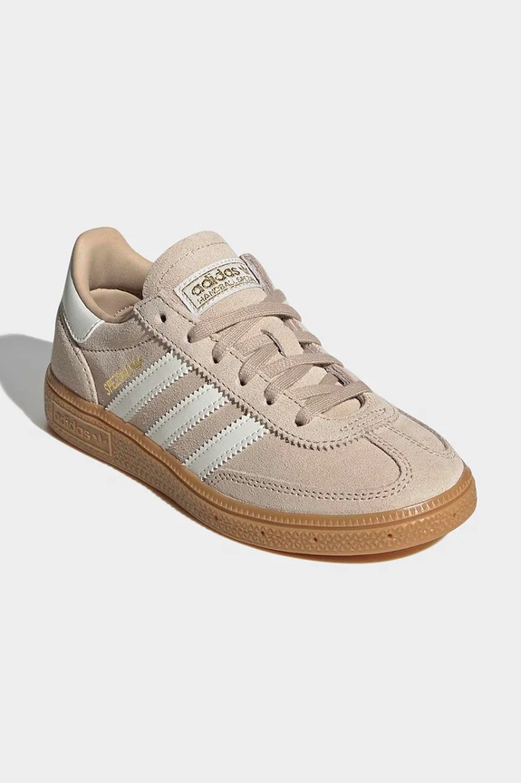 Detské semišové tenisky adidas Originals HANDBALL SPEZIAL JP8242 béžová SS26