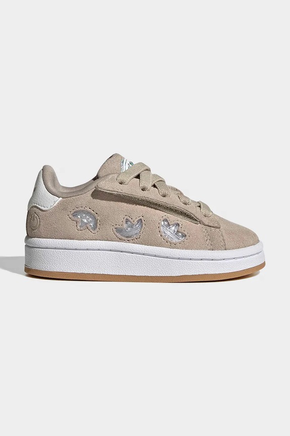 adidas Originals gyerek sportcipő CAMPUS 00s LED LIGHTS velúr bőr bézs IH6385