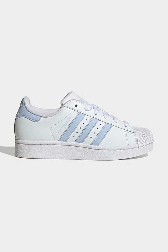 adidas Originals sneakers pentru copii SUPERSTAR II imitatie de piele alb JR9864