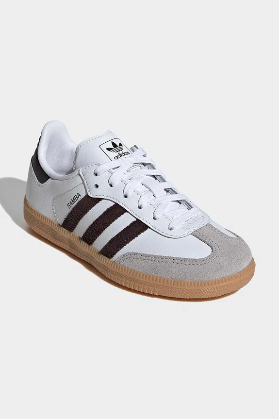 Detské tenisky adidas Originals SAMBA OG JQ2026 biela SS26