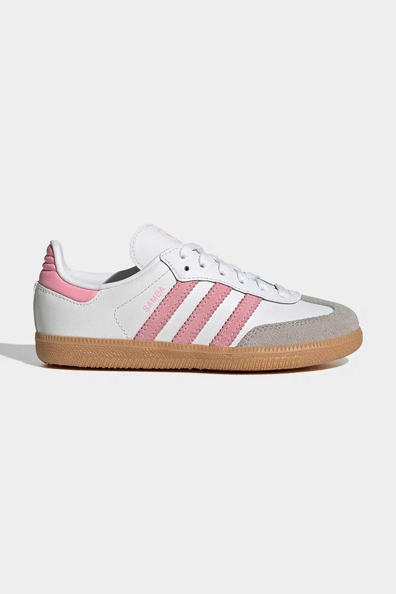 Παιδικά sneakers adidas Originals SAMBA OG συνθετικό λευκό JQ2024