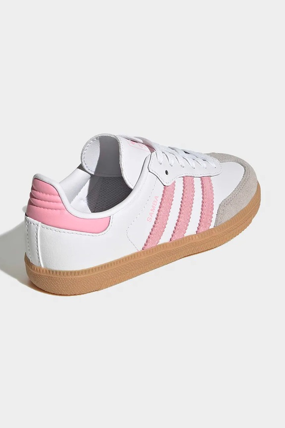 Αγορίστικα Παιδικά sneakers adidas Originals SAMBA OG JQ2024 λευκό