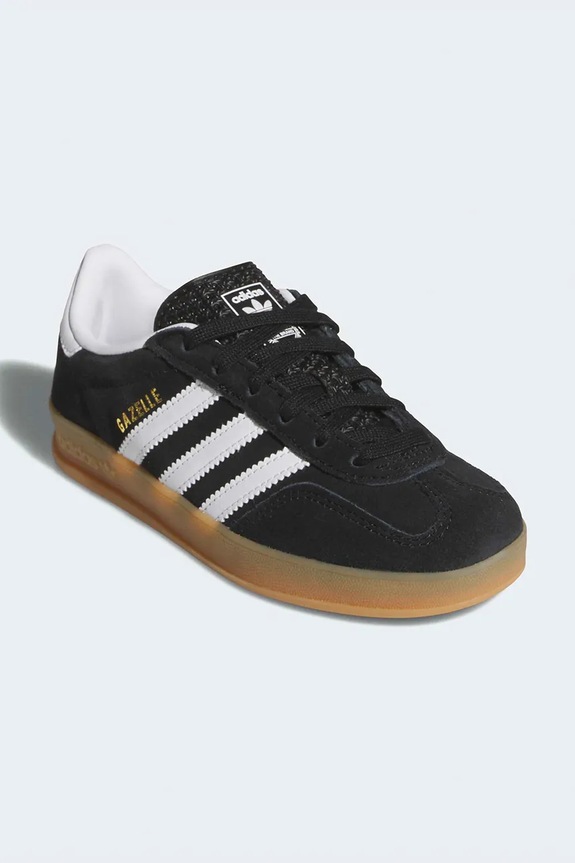 Otroške superge adidas Originals GAZELLE INDOOR IH9135 črna SS26