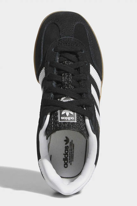 Otroške superge adidas Originals GAZELLE INDOOR IH9135 črna