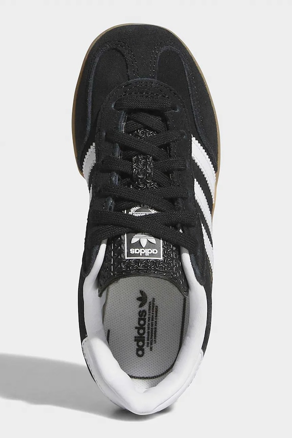 Otroške superge adidas Originals GAZELLE INDOOR IH9135 črna