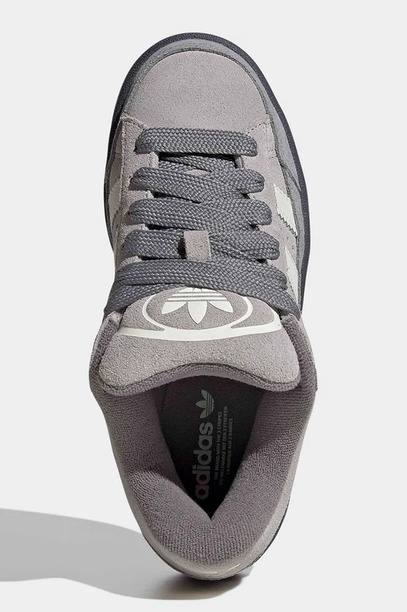 Detské tenisky adidas Originals CAMPUS ST KI8735 sivá