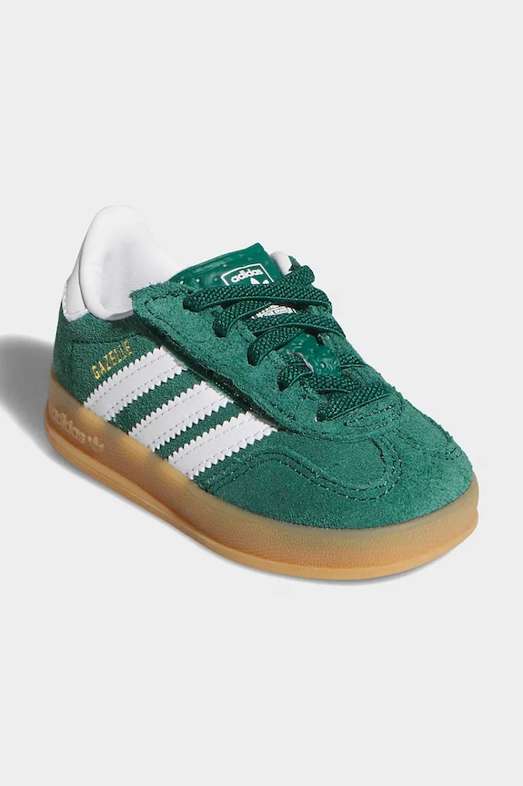 adidas Originals gyerek sportcipő GAZELLE INDOOR IH9130 zöld SS26