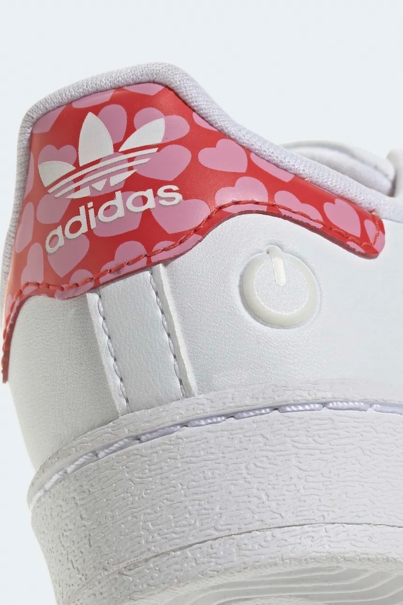 Dječje tenisice od brušene kože adidas Originals DISNEY SUPERSTAR LED LIGHTS KK1294