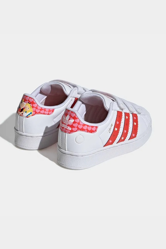 Αγορίστικα Παιδικά sneakers adidas Originals DISNEY SUPERSTAR LED LIGHTS KK1295 λευκό
