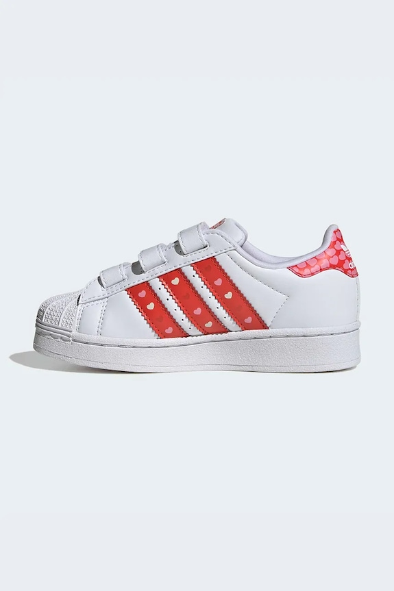 Παιδικά sneakers adidas Originals DISNEY SUPERSTAR LED LIGHTS λευκό KK1295