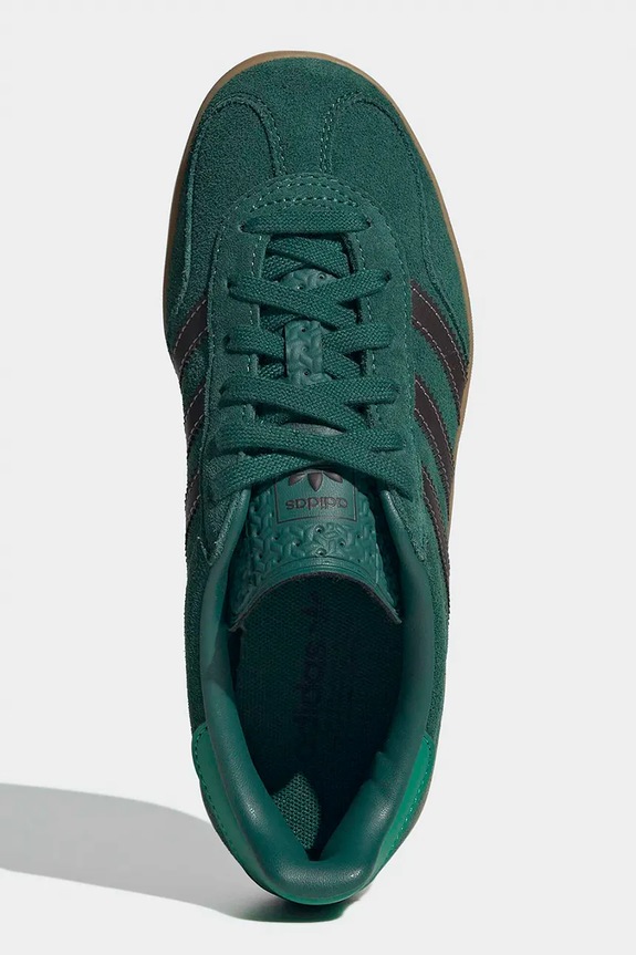 adidas Originals teniși din piele copii GAZELLE INDOOR IH6449 verde