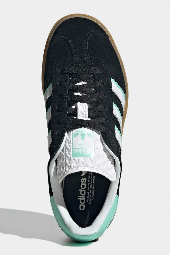 adidas Originals teniși din piele copii GAZELLE BOLD IH6456 negru