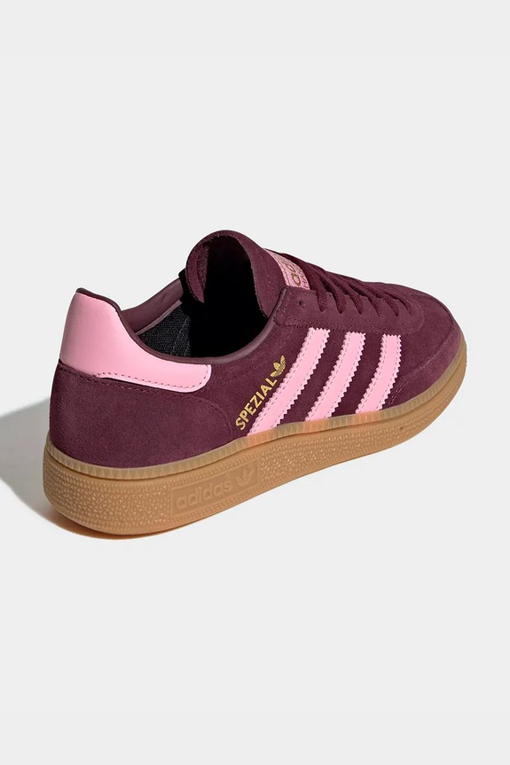 Chlapec Detské tenisky adidas Originals HANDBALL SPEZIAL KI6804 burgundské